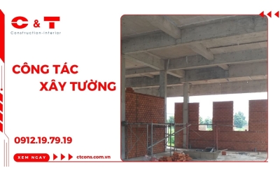 CÔNG TÁC XÂY TƯỜNG
